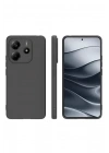 Mey İthalat®   Redmi Note 14 4G Kılıf First Silikon - Siyah