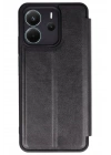 Mey İthalat®   Redmi Note 14 4G Kılıf Flip Cover - Siyah