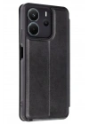 Mey İthalat®   Redmi Note 14 4G Kılıf Flip Cover - Siyah