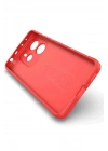 Mey İthalat®   Redmi Note 14 4G Kılıf Optimum Silikon - Kırmızı