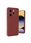 Mey İthalat®   Redmi Note 14 4G Kılıf Viera Silikon - Bordo