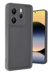 Mey İthalat®   Redmi Note 14 4G Kılıf Viera Silikon - Gri