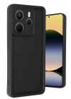 Mey İthalat®   Redmi Note 14 4G Kılıf Viera Silikon - Siyah