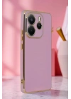 Mey İthalat®   Redmi Note 14 4G Kılıf Volet Silikon - Mor