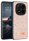 Mey İthalat®   Redmi Note 14 Pro 4G Bright Simli Kapak - Pembe
