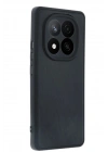 Mey İthalat®   Redmi Note 14 Pro 4G Kılıf Aras Deri Kapak - Siyah
