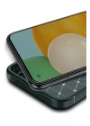 Mey İthalat®   Redmi Note 14 Pro 4G Kılıf Auto Focus Karbon Kapak - Koyu Yeşil