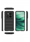 Mey İthalat®   Redmi Note 14 Pro 4G Kılıf Optimum Silikon - Koyu Yeşil