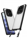 Mey İthalat®   Redmi Note 14 Pro 4G Kılıf Penta Silikon Kılıf - Siyah