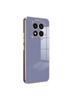 Mey İthalat®   Redmi Note 14 Pro 4G Kılıf Volet Silikon - Mavi