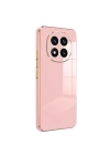Mey İthalat®   Redmi Note 14 Pro 4G Kılıf Volet Silikon - Pembe