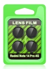 Mey İthalat®   Redmi Note 14 Pro 4G Raze Metal Kamera Lens - Siyah