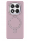 Mey İthalat®   Redmi Note 14 Pro 4G Regal Magsafe Standlı Kapak - Açık Pembe