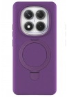Mey İthalat®   Redmi Note 14 Pro 4G Regal Magsafe Standlı Kapak - Derin Mor