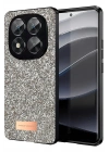 Mey İthalat®   Redmi Note 14 Pro 5G Bright Simli Kapak - Gold