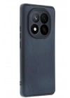 Mey İthalat®   Redmi Note 14 Pro 5G Kılıf Aras Deri Kapak - Lacivert