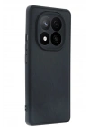 Mey İthalat®   Redmi Note 14 Pro 5G Kılıf Aras Deri Kapak - Siyah