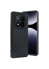 Mey İthalat®   Redmi Note 14 Pro 5G Kılıf Aras Deri Kapak - Siyah