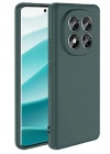 Mey İthalat®   Redmi Note 14 Pro 5G Kılıf First Silikon - Koyu Yeşil