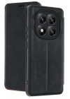 Mey İthalat®   Redmi Note 14 Pro 5G Kılıf Flip Cover - Siyah