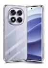 Mey İthalat®   Redmi Note 14 Pro 5G Kılıf Lüx Şeffaf Silikon