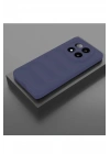 Mey İthalat®   Redmi Note 14 Pro 5G Kılıf Optimum Silikon - Lacivert