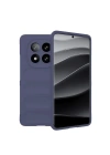 Mey İthalat®   Redmi Note 14 Pro 5G Kılıf Optimum Silikon - Lacivert
