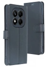 Mey İthalat®   Redmi Note 14 Pro 5G Kılıf Trend S Plus Kapaklı Kılıf - Siyah