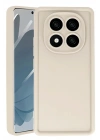 Mey İthalat®   Redmi Note 14 Pro 5G Kılıf Viera Silikon - Krem