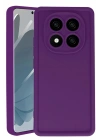 Mey İthalat®   Redmi Note 14 Pro 5G Kılıf Viera Silikon - Mürdüm