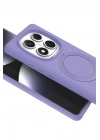 Mey İthalat®   Redmi Note 14 Pro 5G Regal Magsafe Standlı Kapak - Lila