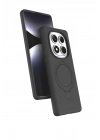 Mey İthalat®   Redmi Note 14 Pro 5G Regal Magsafe Standlı Kapak - Titan Gri