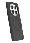 Mey İthalat®   Redmi Note 14 Pro 5G Regal Magsafe Standlı Kapak - Titan Gri
