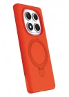 Mey İthalat®   Redmi Note 14 Pro 5G Regal Magsafe Standlı Kapak - Turuncu