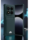 Mey İthalat®   Redmi Note 14 Pro Plus Kelvin Kartvizitli Silikon - Bordo