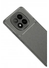 Mey İthalat®   Redmi Note 14 Pro Plus Kılıf Auto Focus Karbon Kapak - Gri