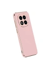 Mey İthalat®   Redmi Note 14 Pro Plus Kılıf Volet Silikon - Pembe