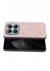 Mey İthalat®   Redmi Note 15 4G Bright Simli Kapak - Pembe