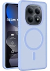 Mey İthalat®   Redmi Note 15 4G Jota Magsafe Kapak - Açık Mavi