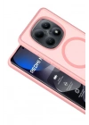 Mey İthalat®   Redmi Note 15 4G Jota Magsafe Kapak - Pudra
