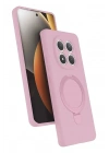 Mey İthalat®   Redmi Note 15 4G Regal Magsafe Standlı Kapak - Açık Pembe