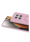 Mey İthalat®   Redmi Note 15 4G Regal Magsafe Standlı Kapak - Açık Pembe