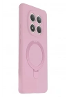 Mey İthalat®   Redmi Note 15 4G Regal Magsafe Standlı Kapak - Açık Pembe