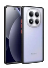 Mey İthalat®   Redmi Note 15 Pro 4G Montreal Silikon Kapak - Siyah