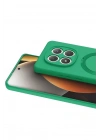 Mey İthalat®   Redmi Note 15 Pro 4G Regal Magsafe Standlı Kapak - Yeşil