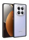 Mey İthalat®   Redmi Note 15 Pro 5G Montreal Silikon Kapak - Siyah