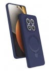 Mey İthalat®   Redmi Note 15 Pro 5G Regal Magsafe Standlı Kapak - Lacivert