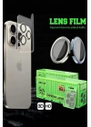 Mey İthalat®   Redmi Note 15 Pro Plus 5G Raze Metal Kamera Lens - Gümüş