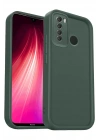Mey İthalat®   Redmi Note 8 Kılıf Viera Silikon - Koyu Yeşil