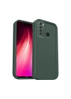 Mey İthalat®   Redmi Note 8 Kılıf Viera Silikon - Koyu Yeşil